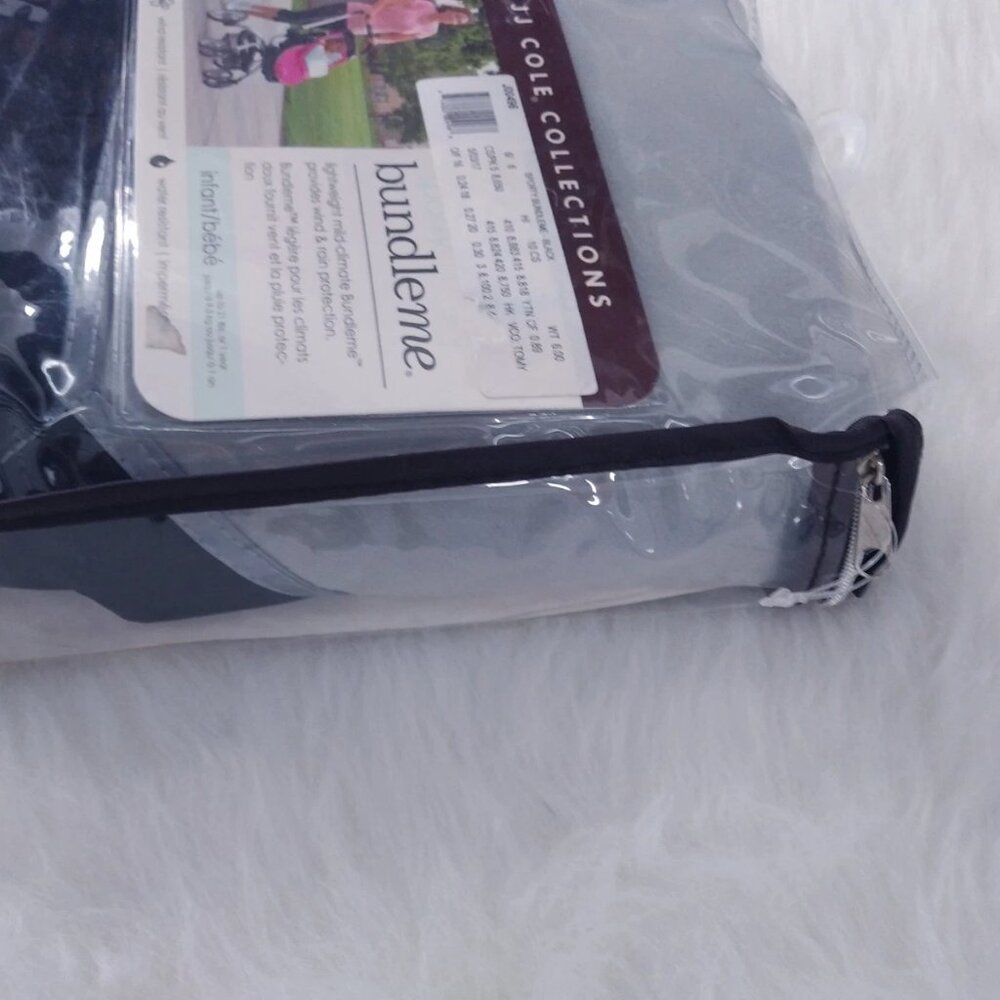 BundleMe Infant Stroller Blanket Cover Black - Picture 6 of 9